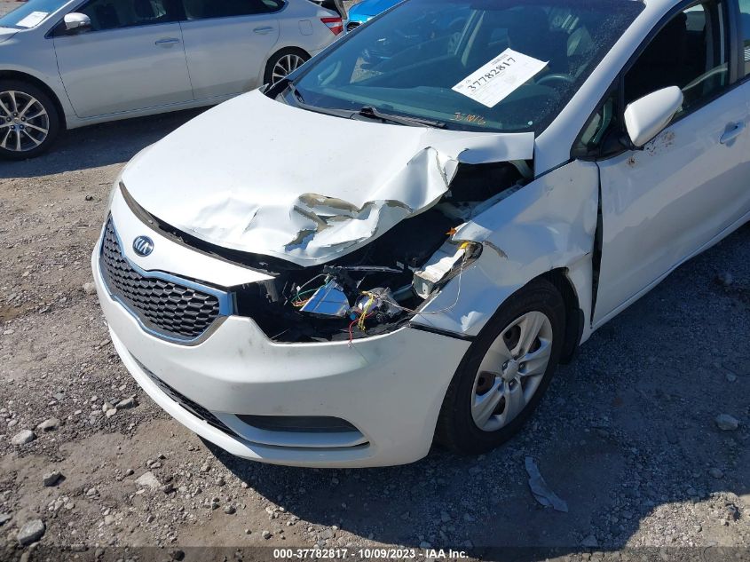 2015 KIA FORTE LX - KNAFX4A61F5331016