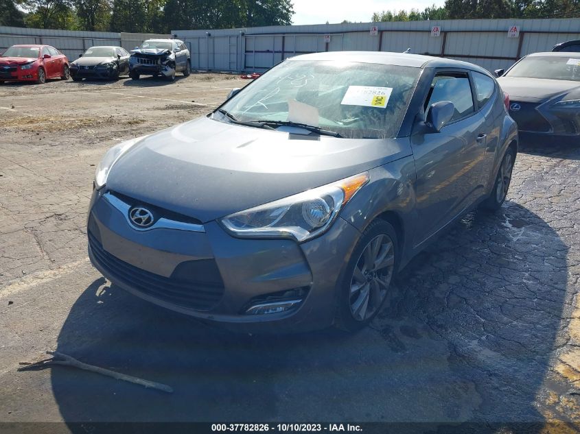 2017 HYUNDAI VELOSTER - KMHTC6ADOHU310836