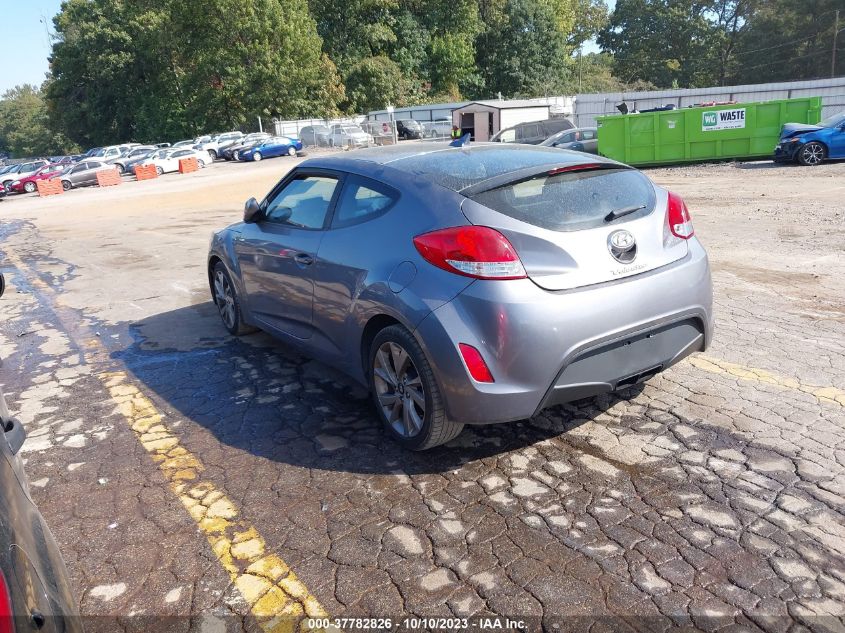 2017 HYUNDAI VELOSTER - KMHTC6ADOHU310836