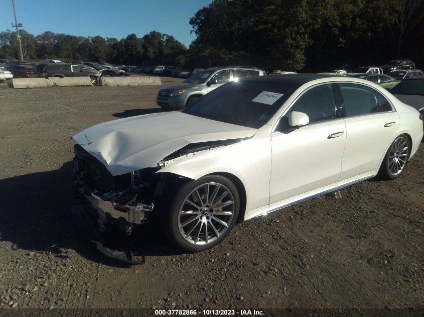 W1K6G7GBXNA156222 Mercedes-Benz S 580 4MATIC 2