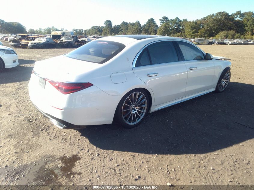 W1K6G7GBXNA156222 Mercedes-Benz S 580 4MATIC 4