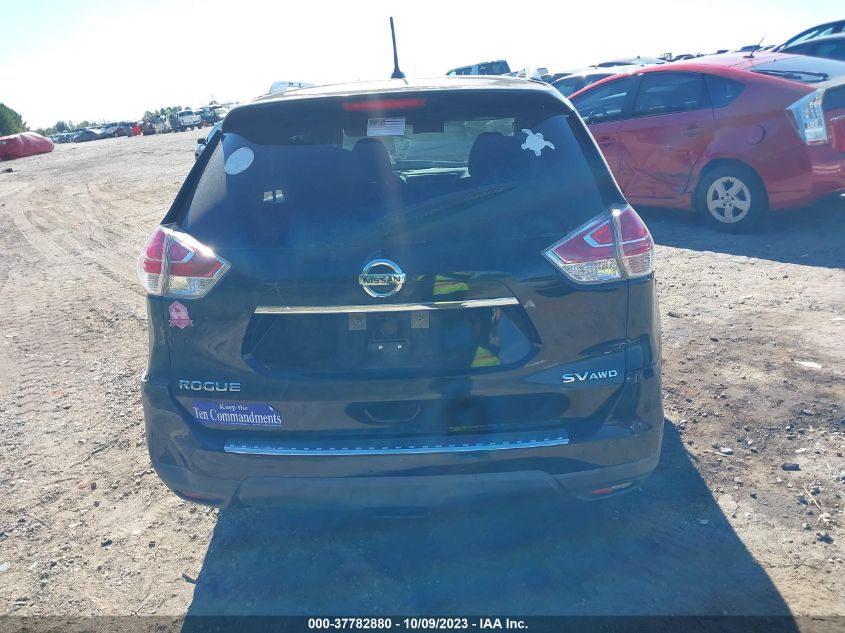 2016 NISSAN ROGUE SV - KNMAT2MV5GP660629