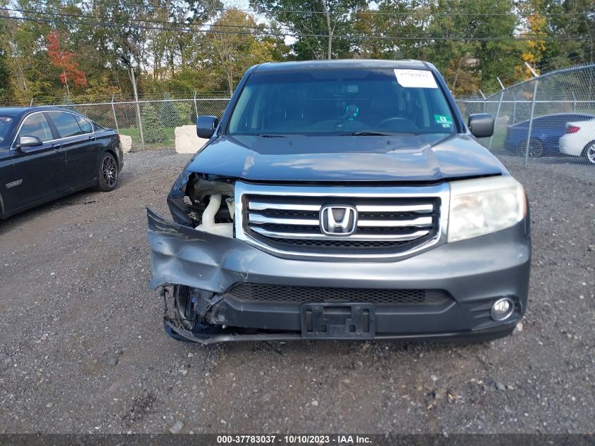2013 HONDA PILOT EX-L - 5FNYF4H70DB019780