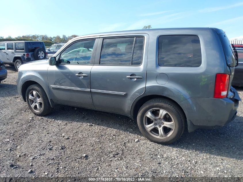 2013 HONDA PILOT EX-L - 5FNYF4H70DB019780