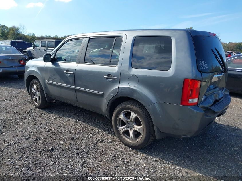 2013 HONDA PILOT EX-L - 5FNYF4H70DB019780