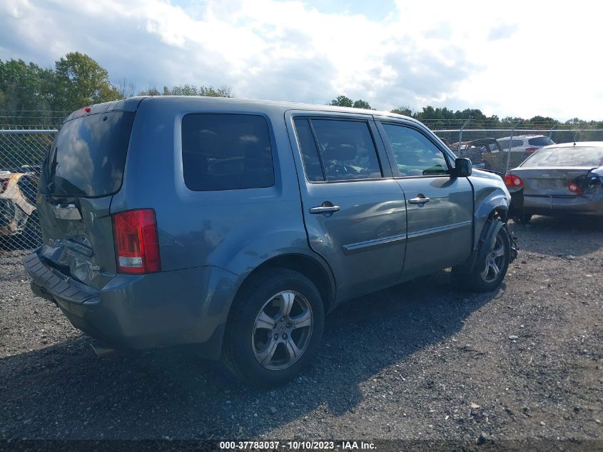 2013 HONDA PILOT EX-L - 5FNYF4H70DB019780
