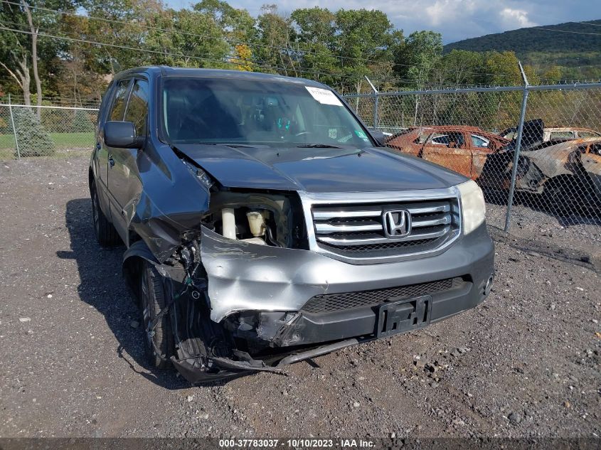 2013 HONDA PILOT EX-L - 5FNYF4H70DB019780