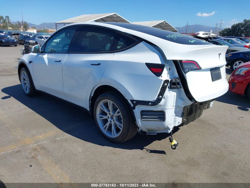 VIN 7SAYGDEE2PA158507 2023 TESLA MODEL Y