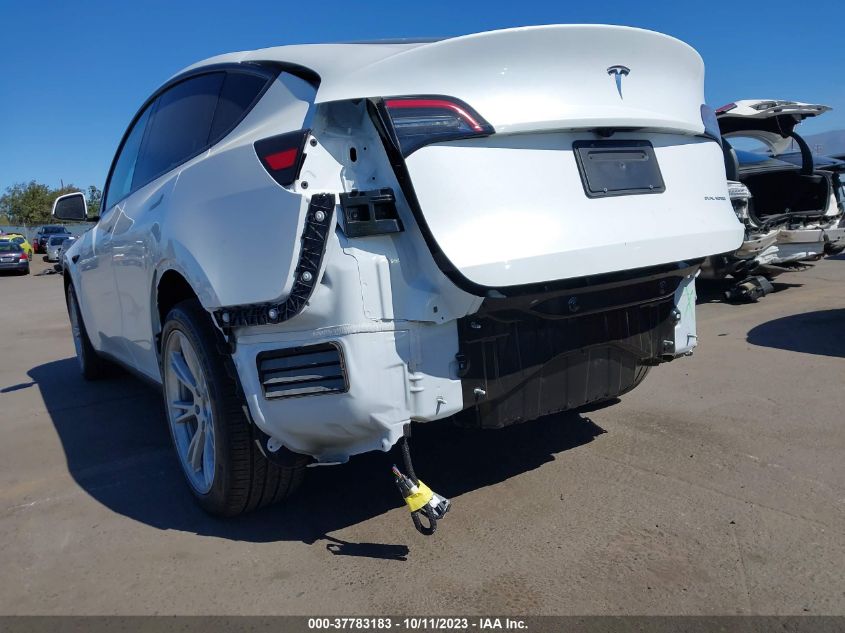 VIN 7SAYGDEE2PA158507 2023 TESLA MODEL Y