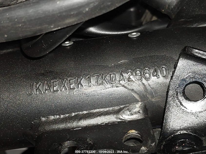 2019 KAWASAKI EX650 F - JKAEXEK17KDA29640