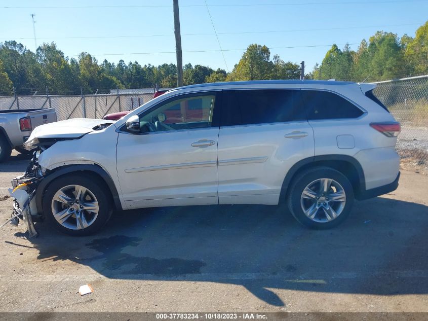 2015 TOYOTA HIGHLANDER LIMITED/LTD PLATINUM - 5TDYKRFHXFS053938