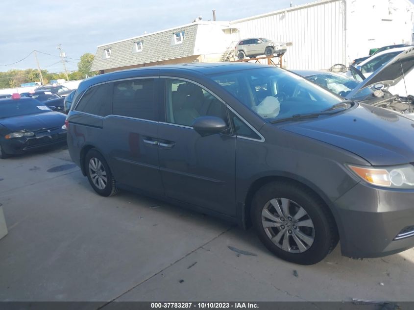 2014 HONDA ODYSSEY EXL - 5FNRL5H62EB004175