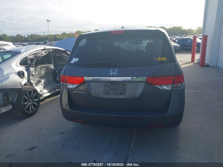 2014 HONDA ODYSSEY EXL - 5FNRL5H62EB004175