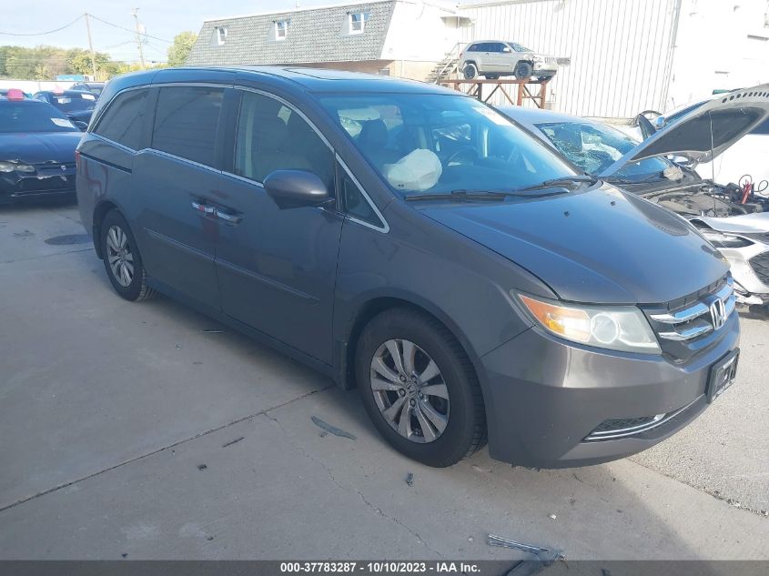 2014 HONDA ODYSSEY EXL - 5FNRL5H62EB004175