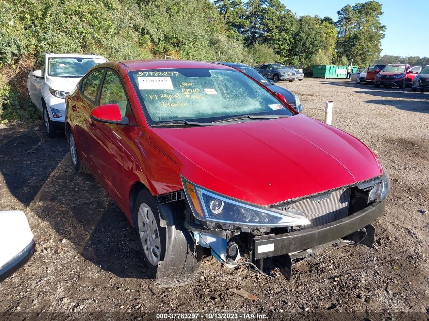 VIN 5NPD74LF3KH465043 Hyundai Elantra SE 2019