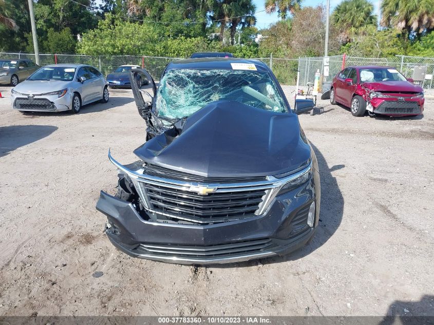 2022 CHEVROLET EQUINOX LT - 3GNAXKEV0NS101160