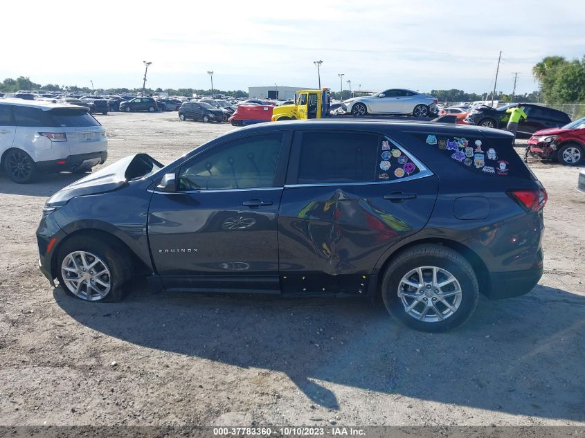 2022 CHEVROLET EQUINOX LT - 3GNAXKEV0NS101160