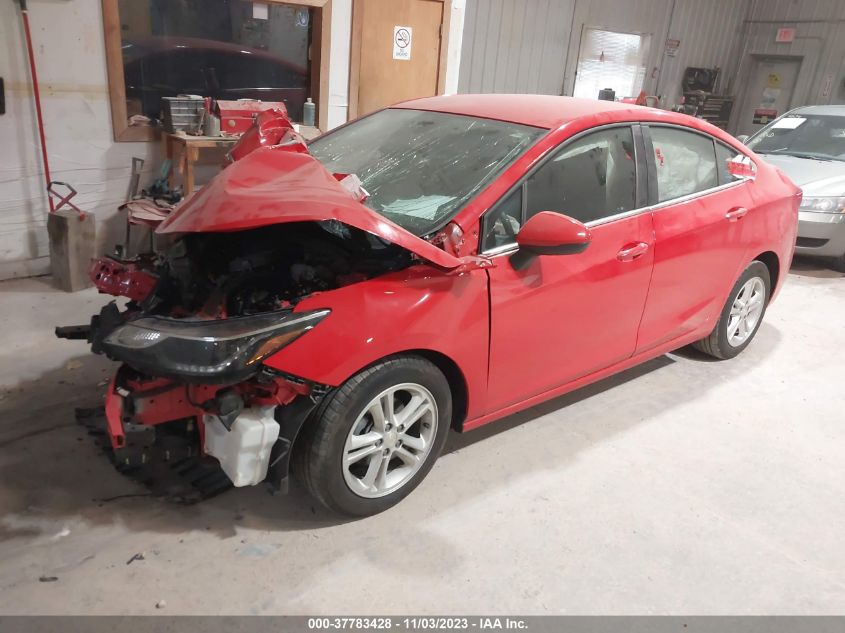 2018 CHEVROLET CRUZE LT - 1G1BE5SM6J7185101