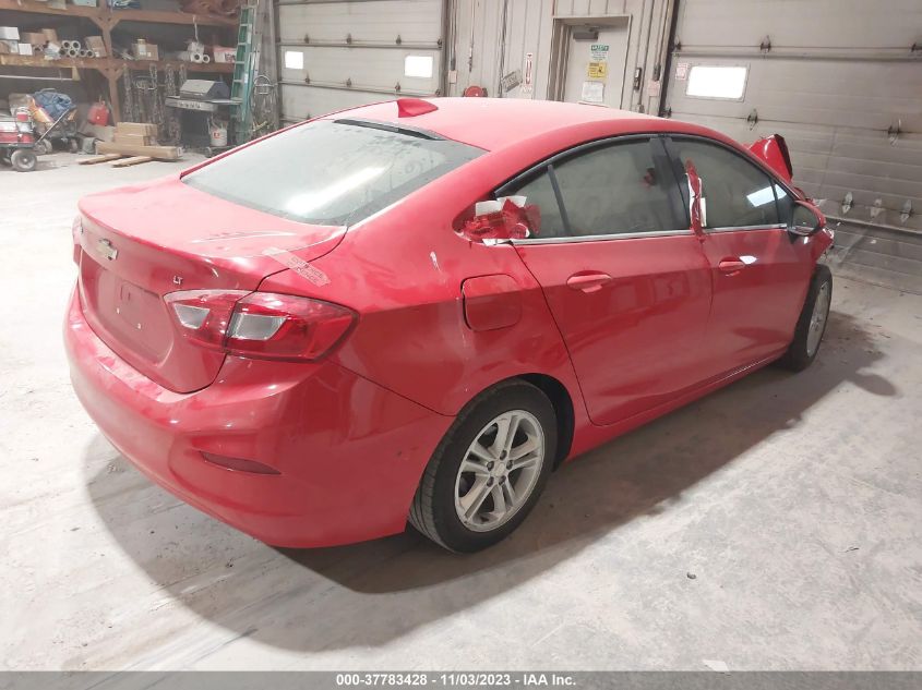 2018 CHEVROLET CRUZE LT - 1G1BE5SM6J7185101
