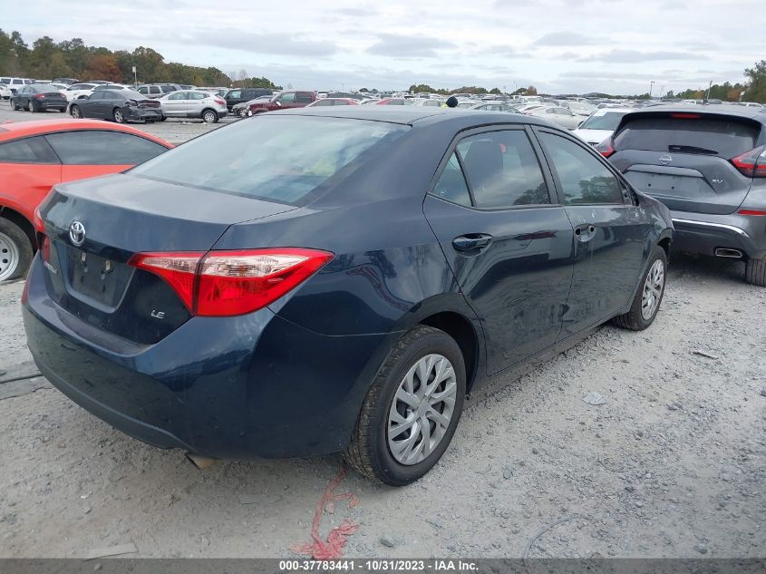 2019 TOYOTA COROLLA LE - 2T1BURHEXKC148196