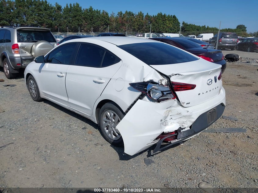 VIN 5NPD74LF1KH489180 2019 HYUNDAI ELANTRA SE