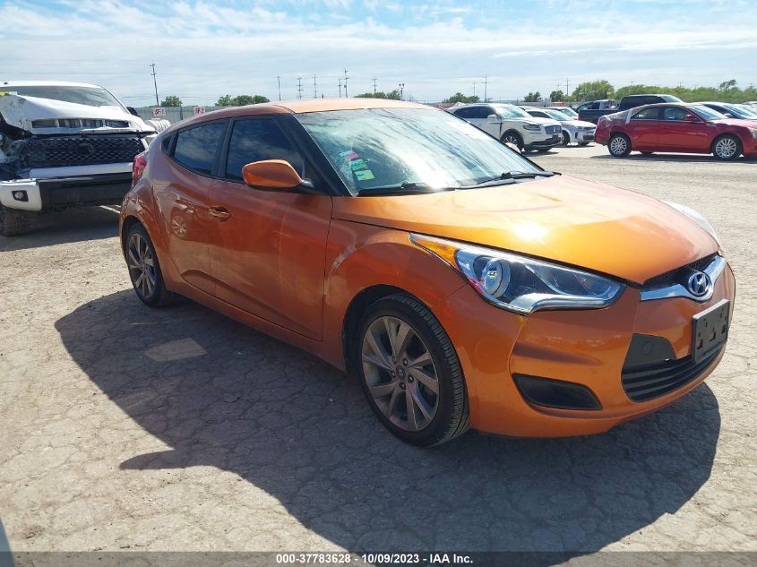 2016 HYUNDAI VELOSTER - KMHTC6AD3GU297210