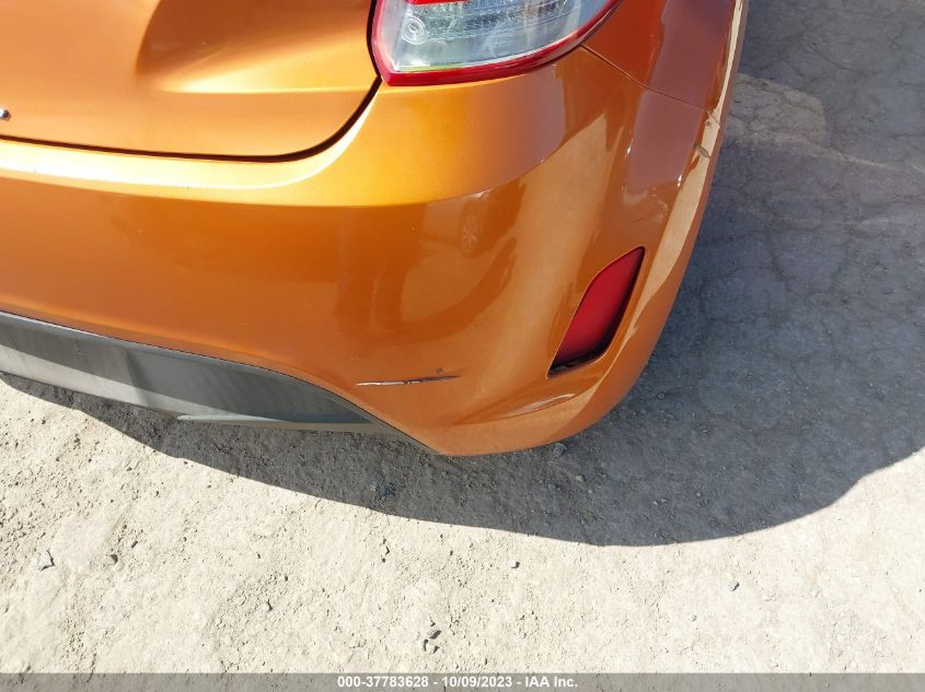 2016 HYUNDAI VELOSTER - KMHTC6AD3GU297210