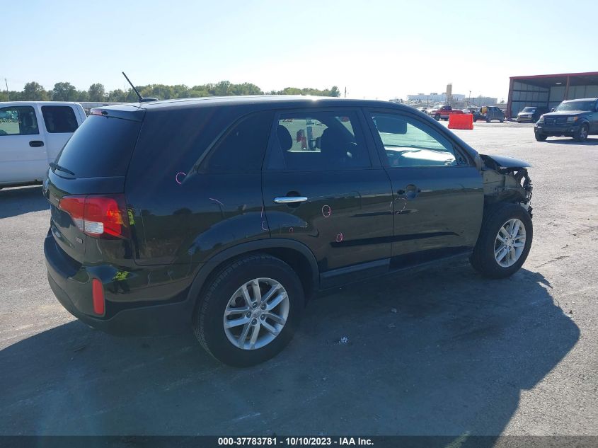 2014 KIA SORENTO LX - 5XYKT3A64EG540134