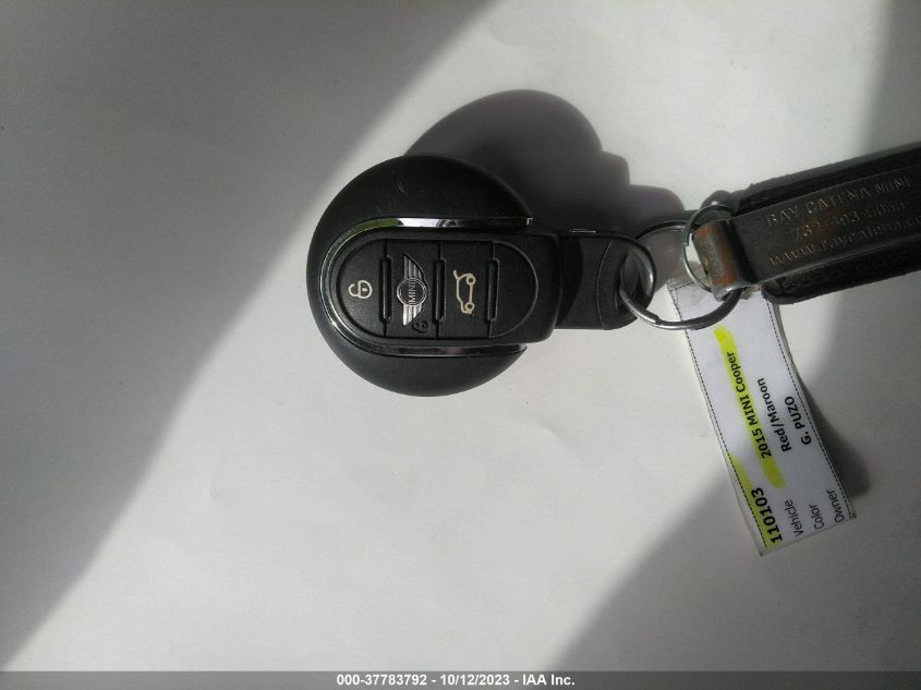 2015 MINI COOPER HARDTOP - WMWXM5C56F3A57155