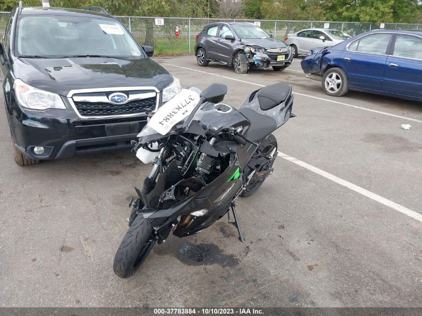 VIN JKAEXKH10PDAN9057 2023 KAWASAKI EX400