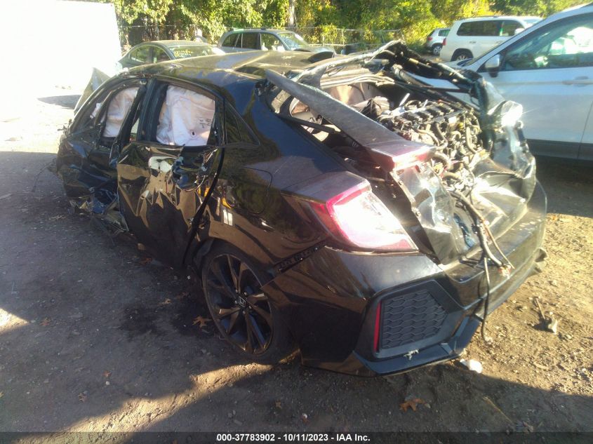 2018 HONDA CIVIC HATCHBACK SPORT - SHHFK7H45JU408838