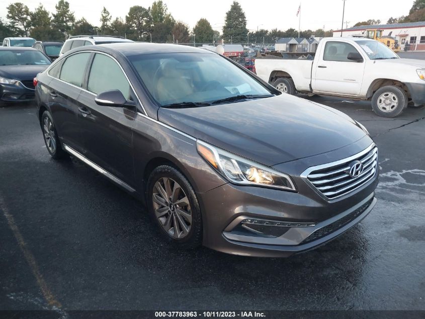 2016 HYUNDAI SONATA 2.4L SPORT - 5NPE34AF8GH269349