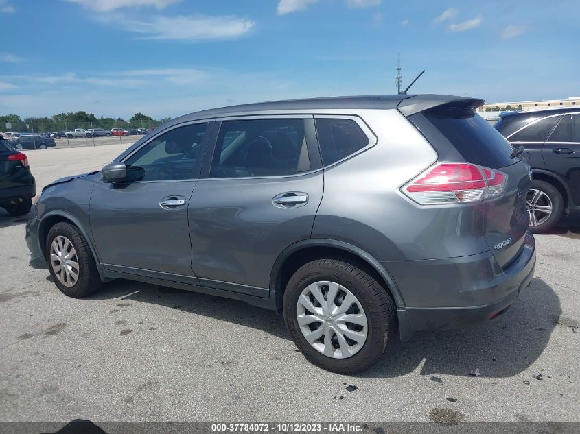 2015 NISSAN ROGUE S/SL/SV - KNMAT2MT2FP505744