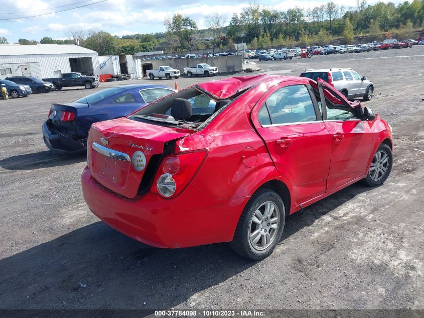 2013 CHEVROLET SONIC LT - 1G1JC5SG1D4214070