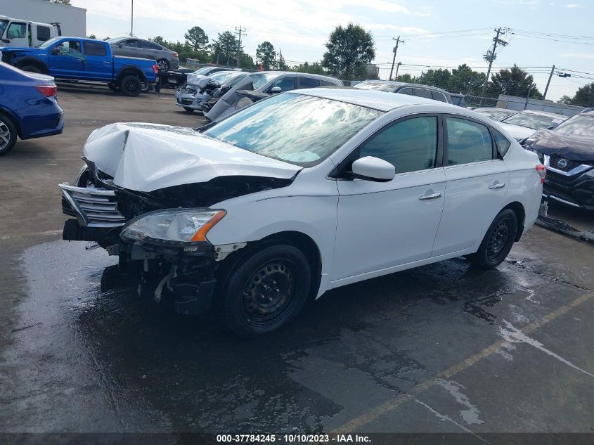 2015 NISSAN SENTRA S - 3N1AB7AP3FY379631