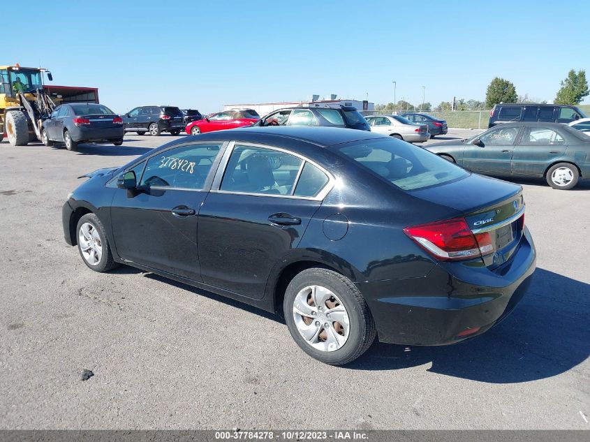 2013 HONDA CIVIC SDN LX 19XFB2F55DE059822