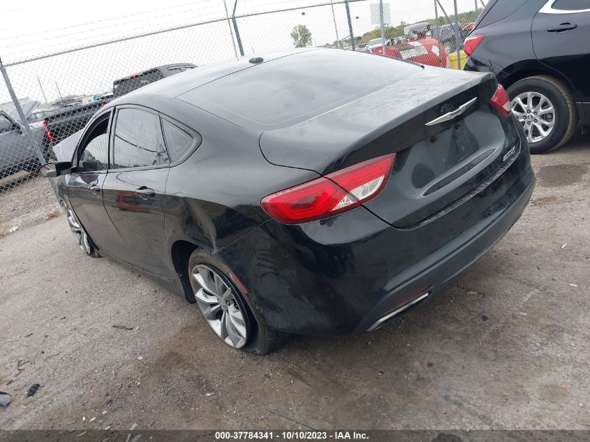 2015 CHRYSLER 200 S - 1C3CCCBB0FN629875