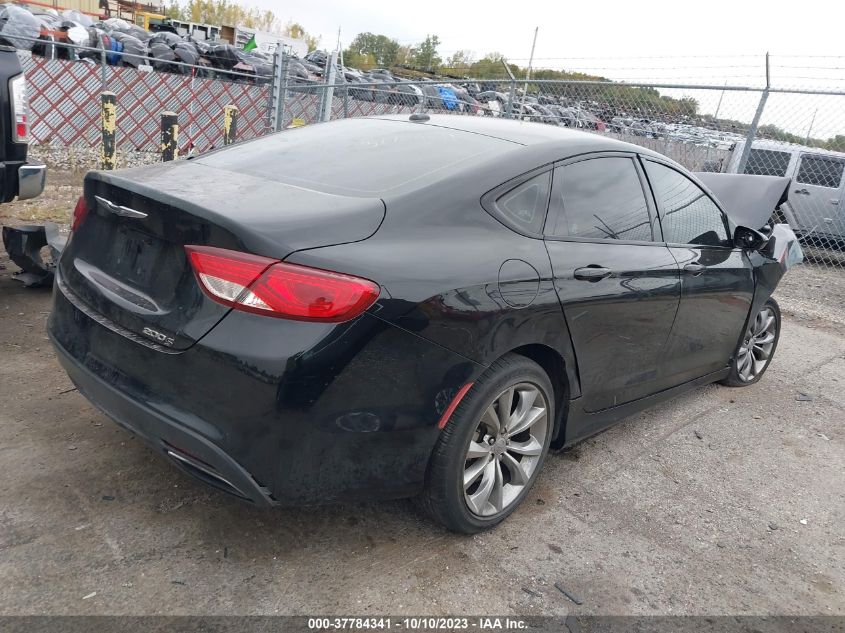 2015 CHRYSLER 200 S - 1C3CCCBB0FN629875