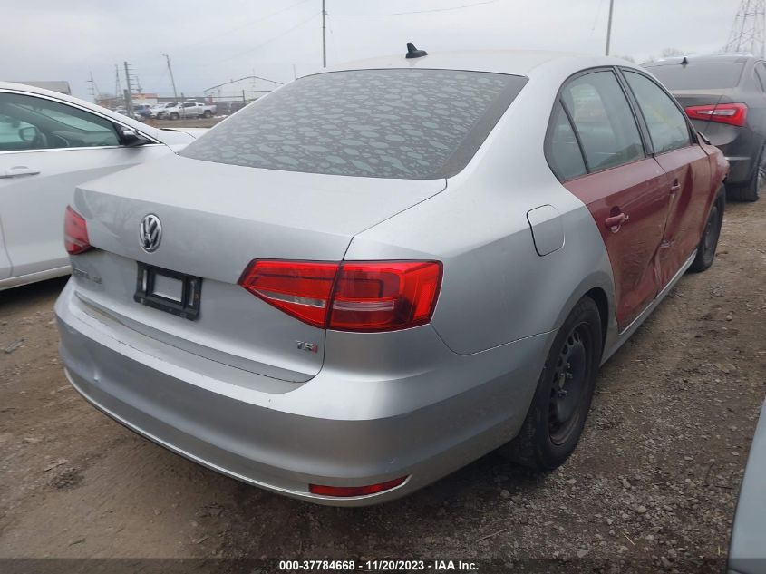 2015 VOLKSWAGEN JETTA SEDAN 1.8T SE 3VWD17AJ9FM257692