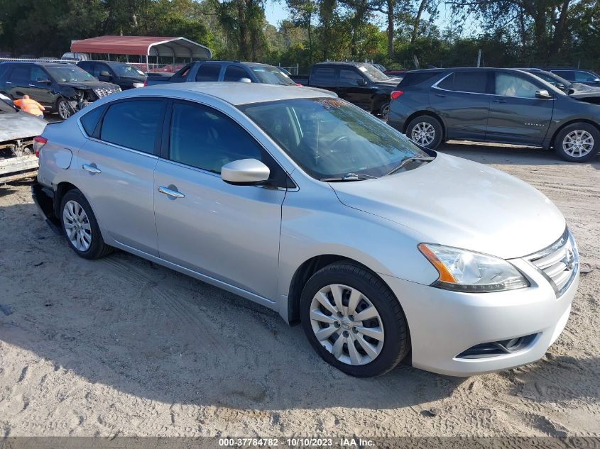 2013 NISSAN SENTRA S/SV/SR/SL - 1N4AB7AP8DN910450