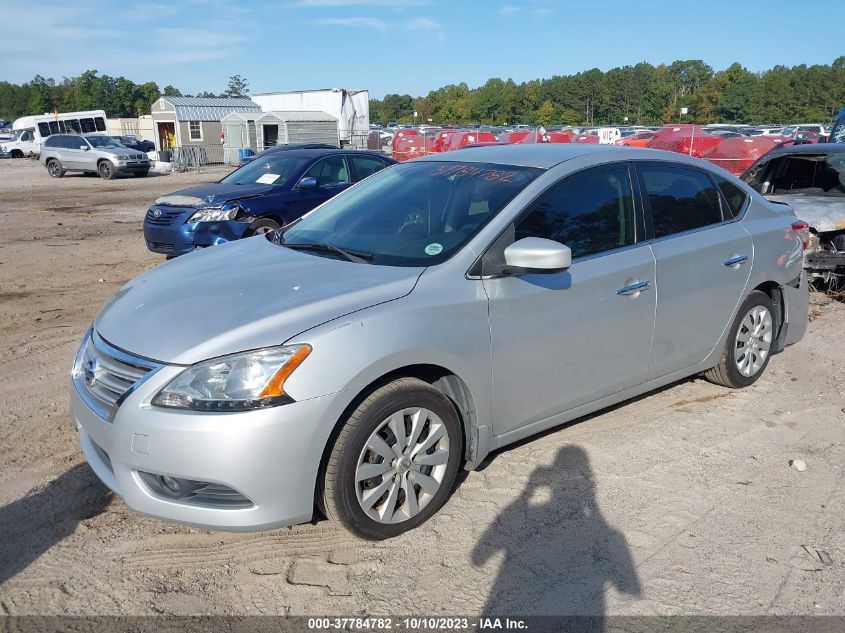 2013 NISSAN SENTRA S/SV/SR/SL - 1N4AB7AP8DN910450