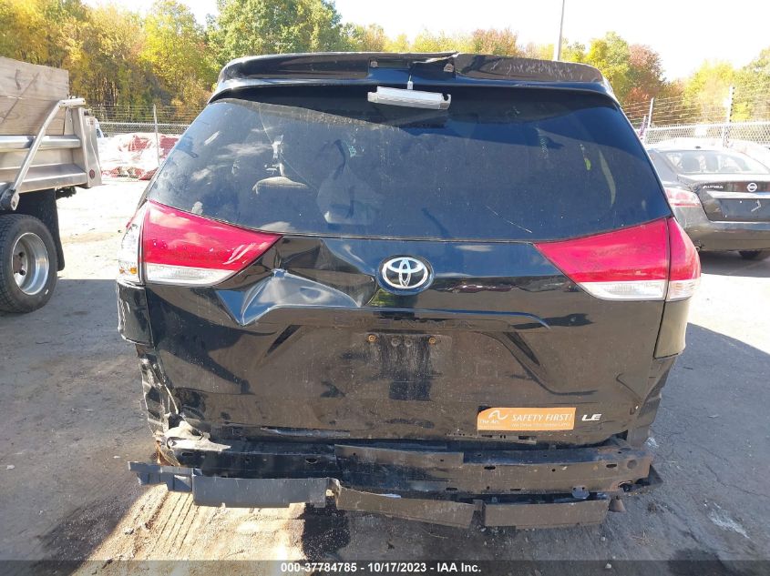 2013 TOYOTA SIENNA LE - 5TDKK3DC6D8309724