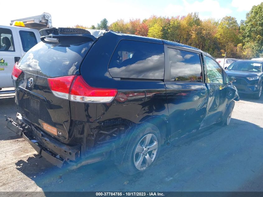 2013 TOYOTA SIENNA LE - 5TDKK3DC6D8309724