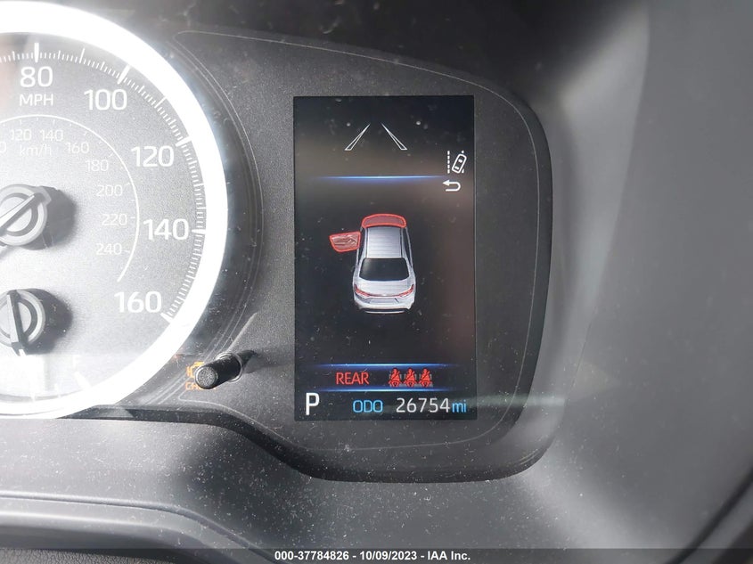 VIN JTDEPMAE7MJ168222 2021 TOYOTA COROLLA LE