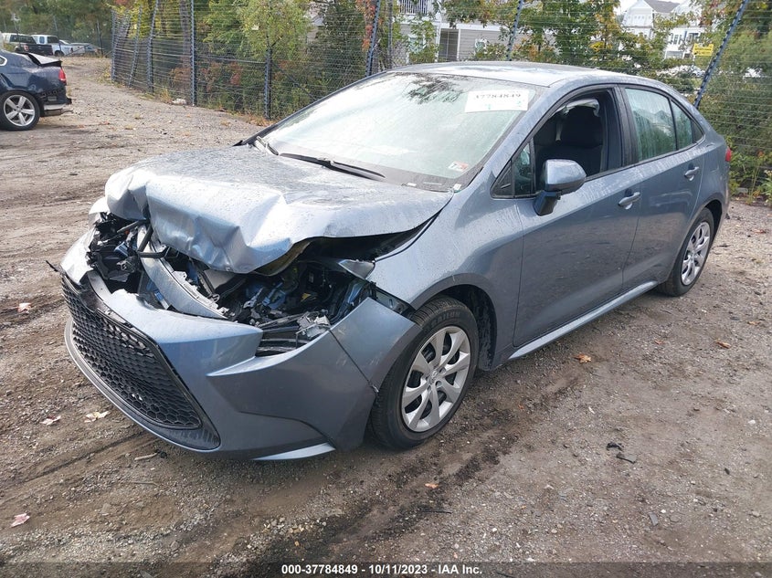 VIN 5YFEPMAE6NP309374 2022 TOYOTA COROLLA LE