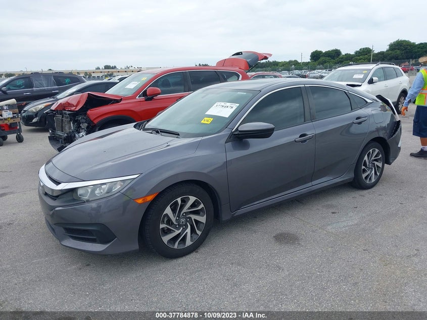 VIN 2HGFC2F71JH604527 2018 HONDA CIVIC SEDAN EX