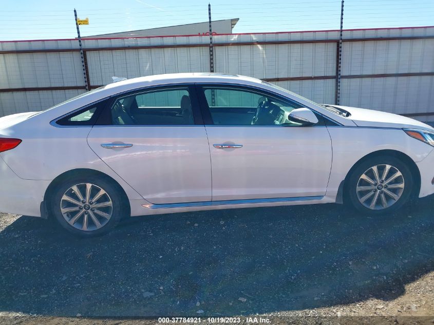 2016 HYUNDAI SONATA 2.4L LIMITED - 5NPE34AF5GH420101