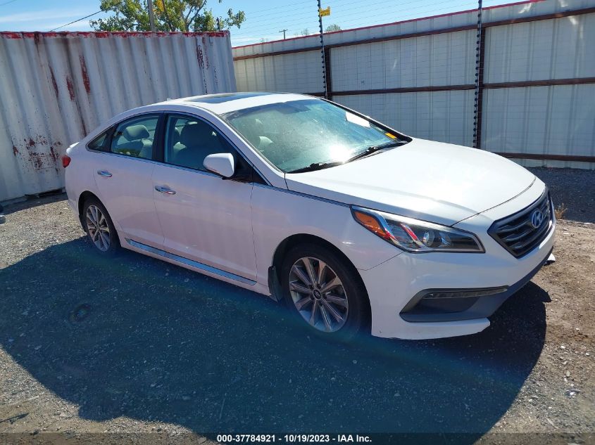 2016 HYUNDAI SONATA 2.4L LIMITED - 5NPE34AF5GH420101