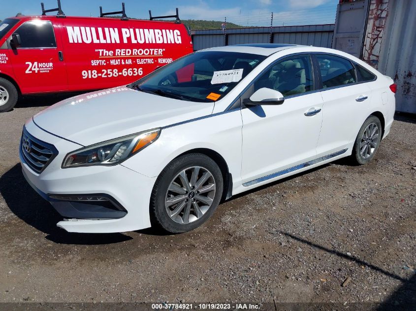 2016 HYUNDAI SONATA 2.4L LIMITED - 5NPE34AF5GH420101