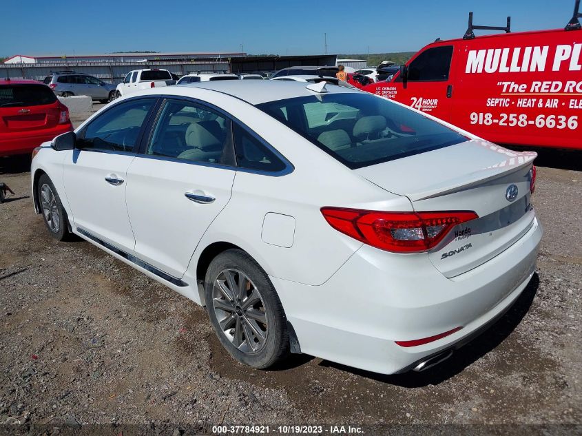 2016 HYUNDAI SONATA 2.4L LIMITED - 5NPE34AF5GH420101